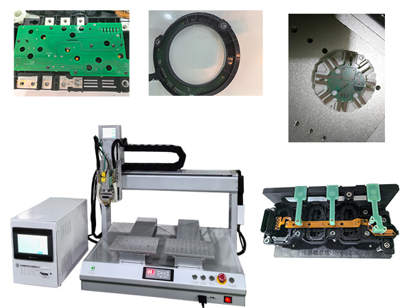 单头双平台热铆机